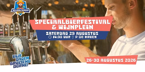 Speciaalbierfestival en Wijnplein — muziek in Hengelo