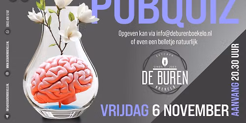 Pubquiz bij de Buren — Uitgaan in Hengelo