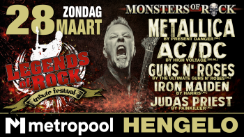LEGENDS of ROCK Tribute Festival met Met… — muziek in Hengelo